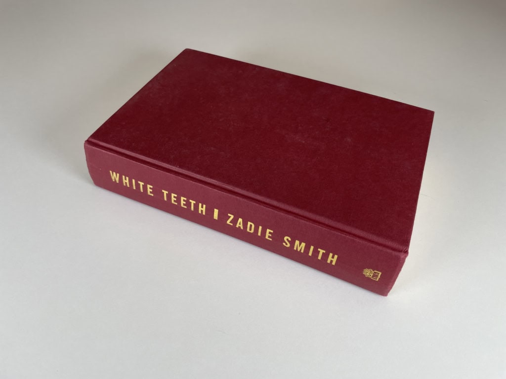 zadie smith white teeth first edition3