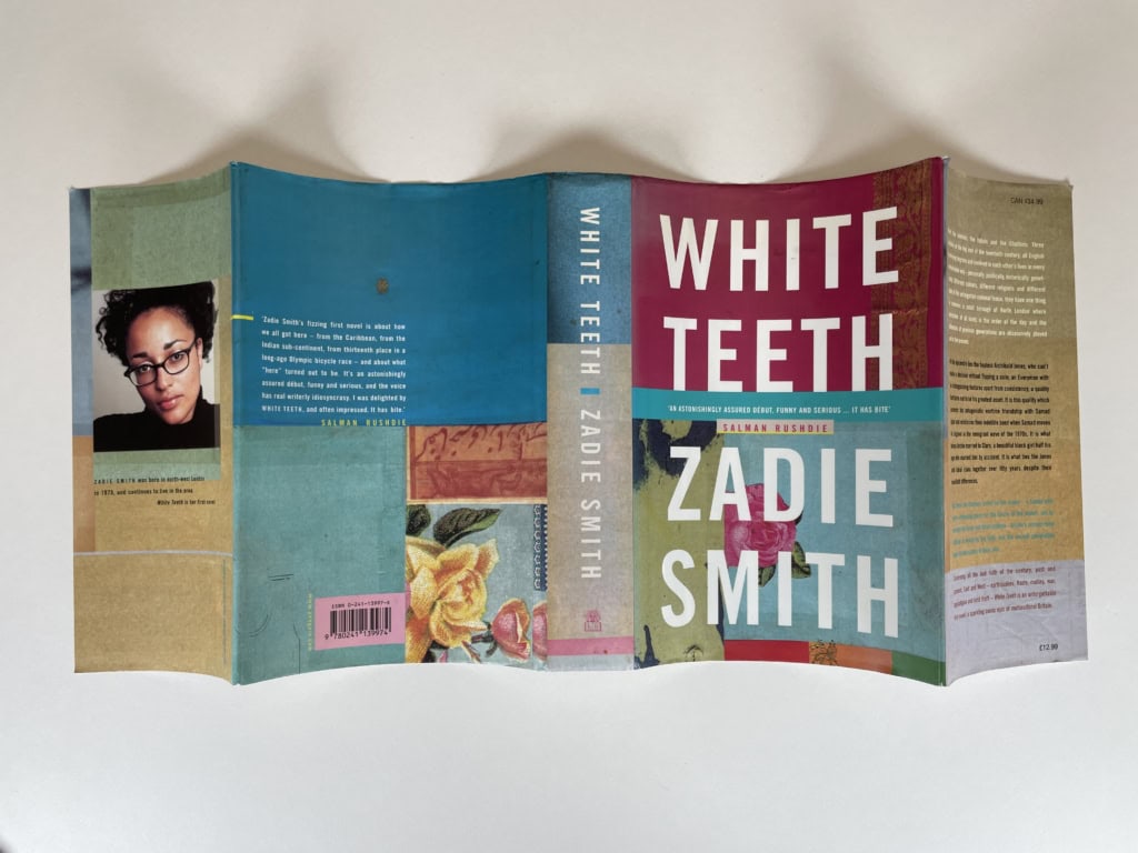 zadie smith white teeth first edition4