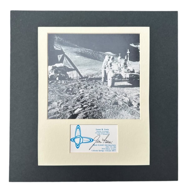 James Irwin - Photograph - Signed - Astronaut