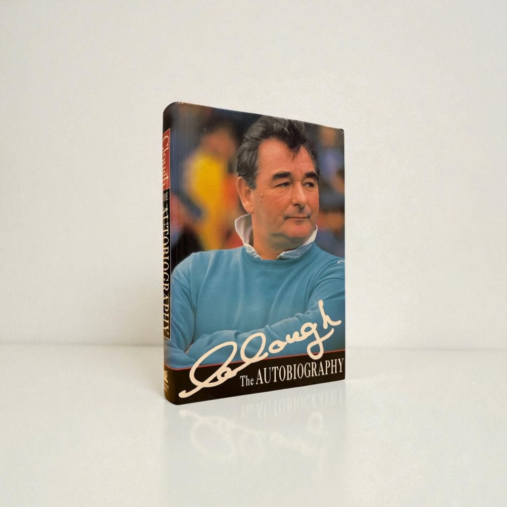 Brian Clough - Clough - First Edition - SIGNED