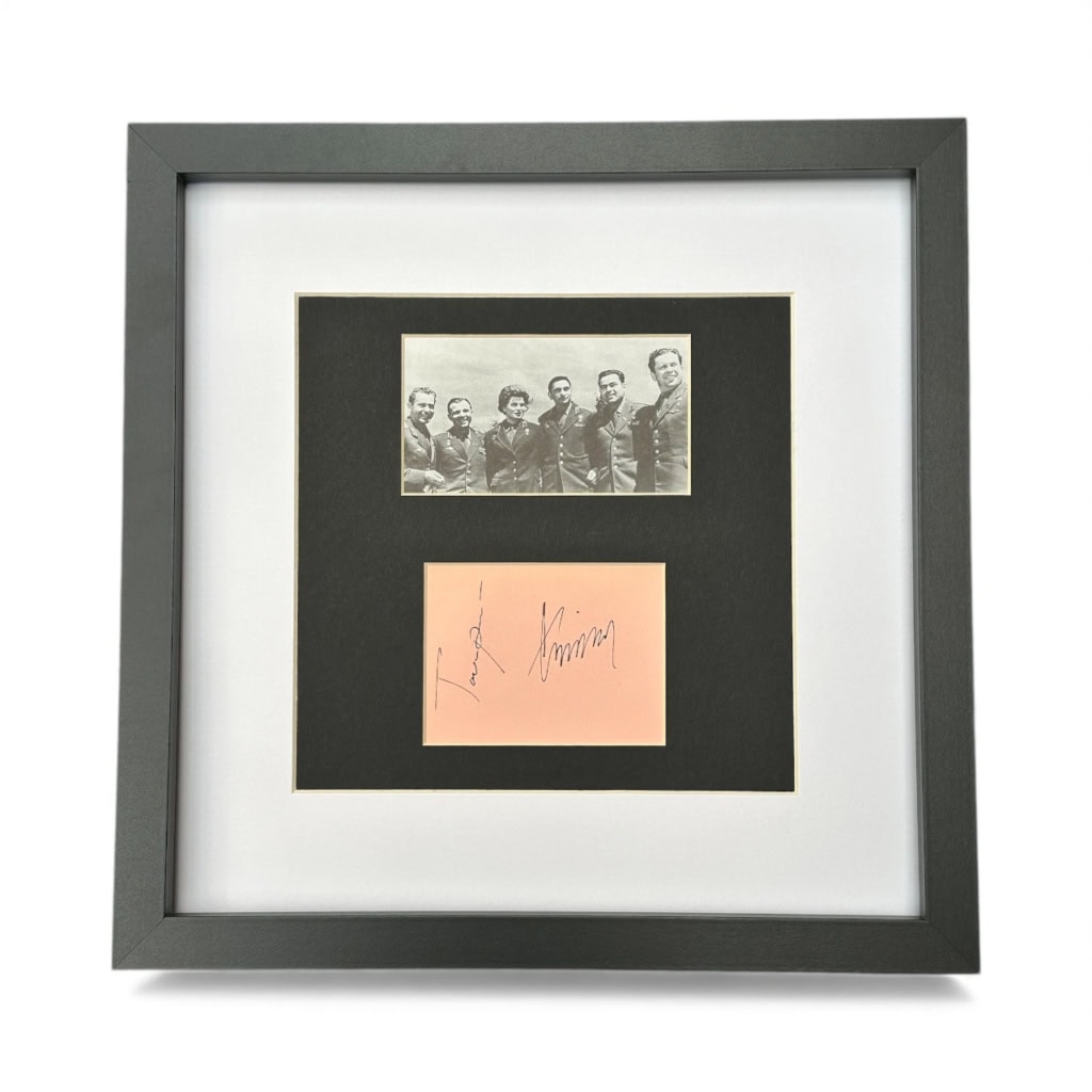 Titov Gagarin Signed photograph - Astronaut Titov Gagarin Signed photograph - Astronaut