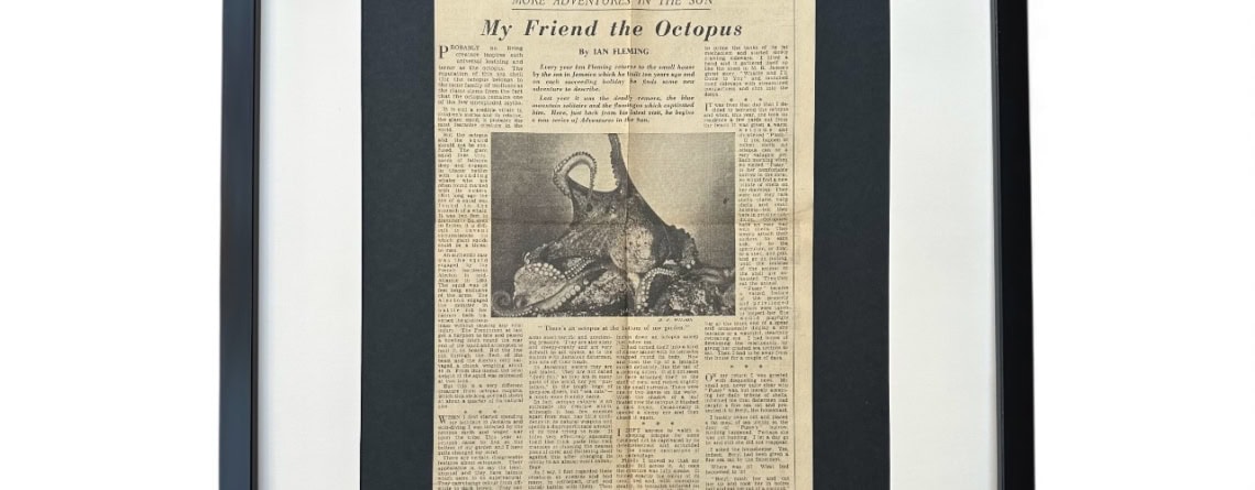 Ian Fleming - Octopus - Article - The Times