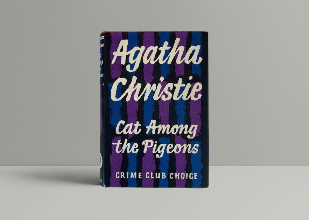 agatha christie cat among the pigeons first edition 1