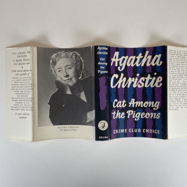 agatha christie cat among the pigeons first edition 4