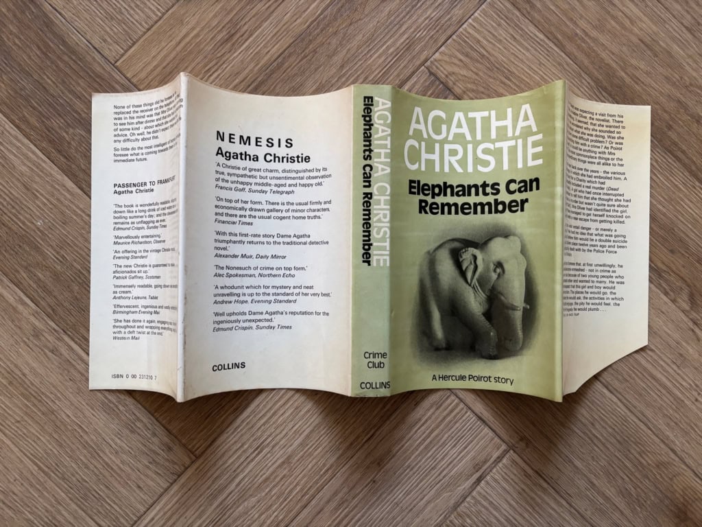 agatha christie elelephants can remeber first 4