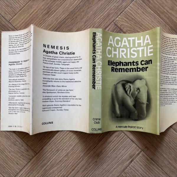 agatha christie elelephants can remeber first 4