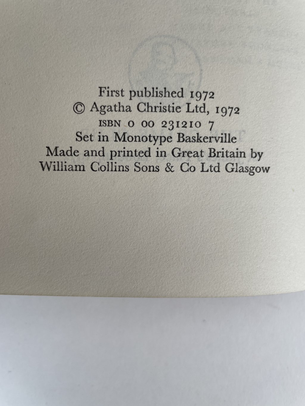 agatha christie elephants can remember first edition 65 2