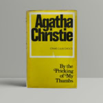 agtha christie by the pricking first edition1