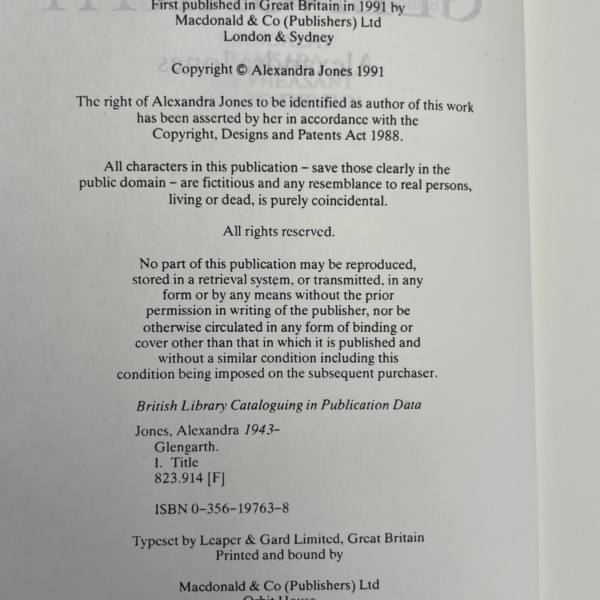 alexandra jones glengarth proof2