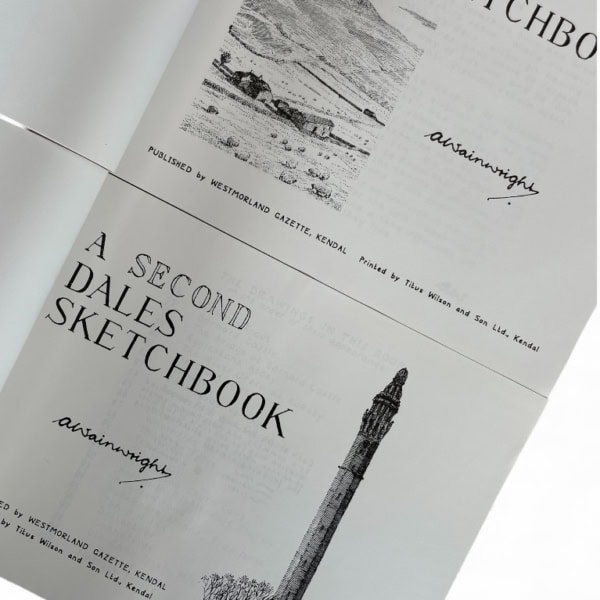 alfred wainwright dales sketchbook proof set1