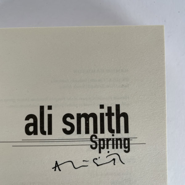 ali smith set signed4
