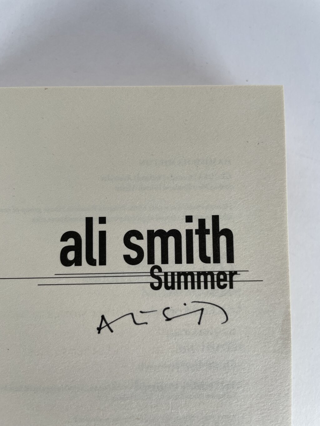 ali smith set signed5
