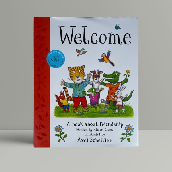 alison green wlecome signed first ed1