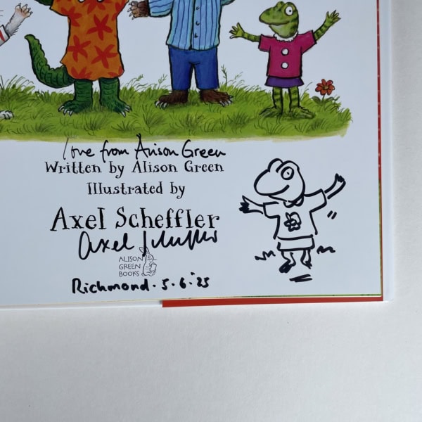 alison green wlecome signed first ed2