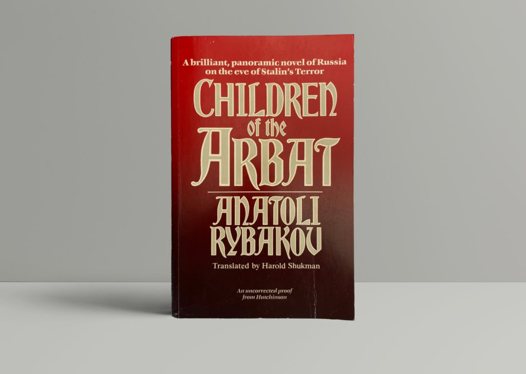 anatoli rybakov children of the arbat proof1 anatoli rybakov children of the arbat proof1