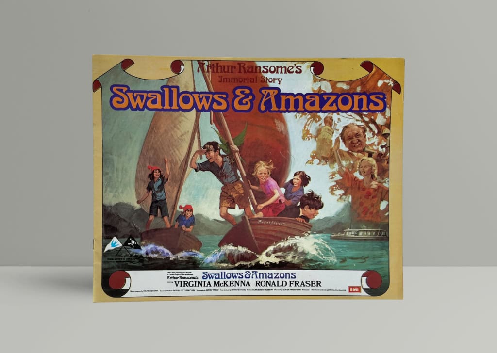 arthur ransome swallows and amazons movie promo book 1