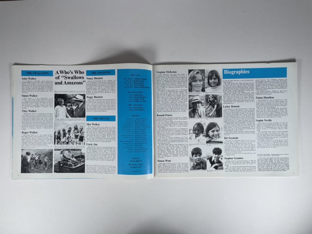 arthur ransome swallows and amazons movie promo book 3