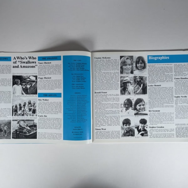 arthur ransome swallows and amazons movie promo book 3