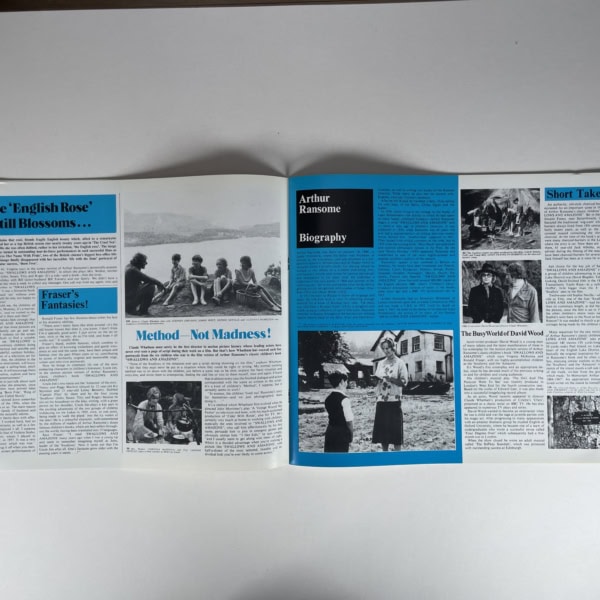 arthur ransome swallows and amazons movie promo book 5