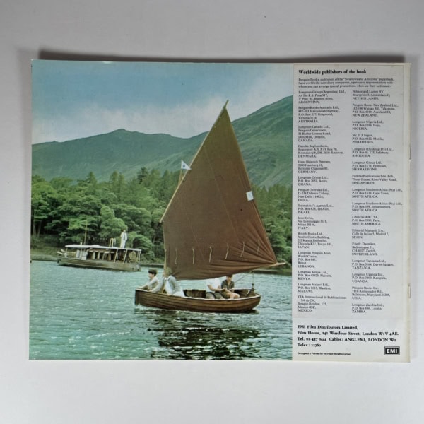 arthur ransome swallows and amazons movie promo book 9