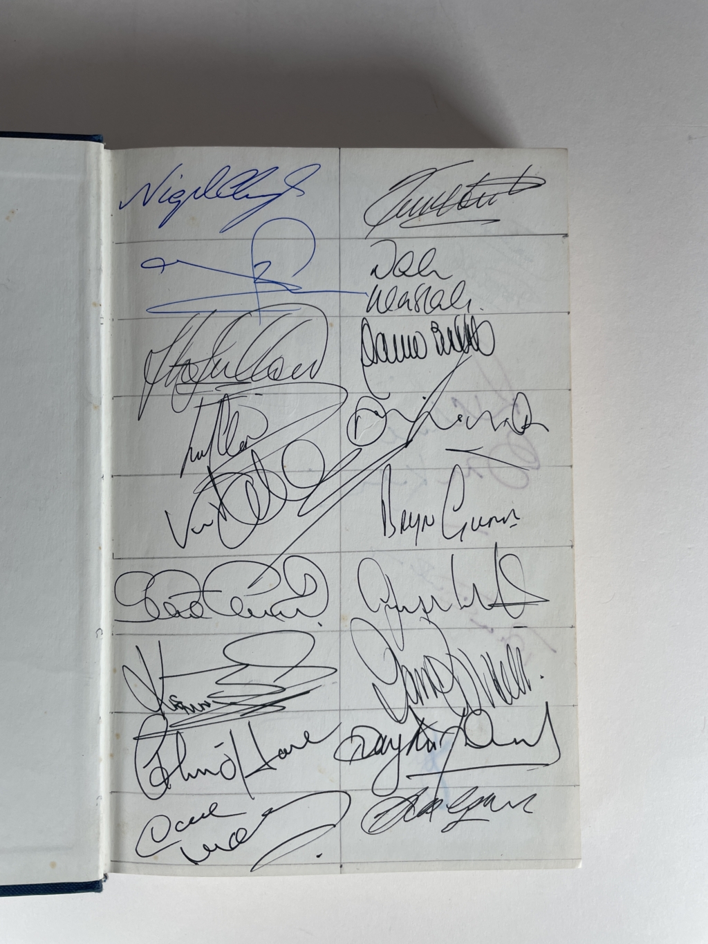 brian clough autobiography multi signed 2