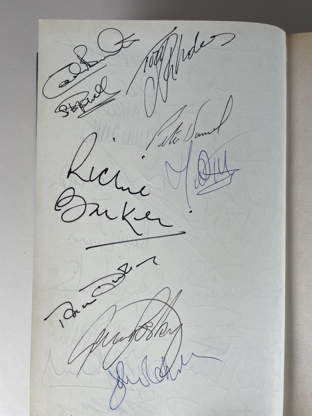 brian clough autobiography multi signed 3