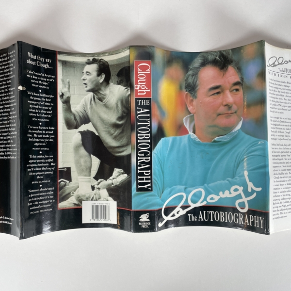 brian clough autobiography multi signed 6