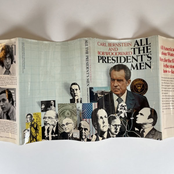 carl bernstein all the presidents men multi signed first us 5