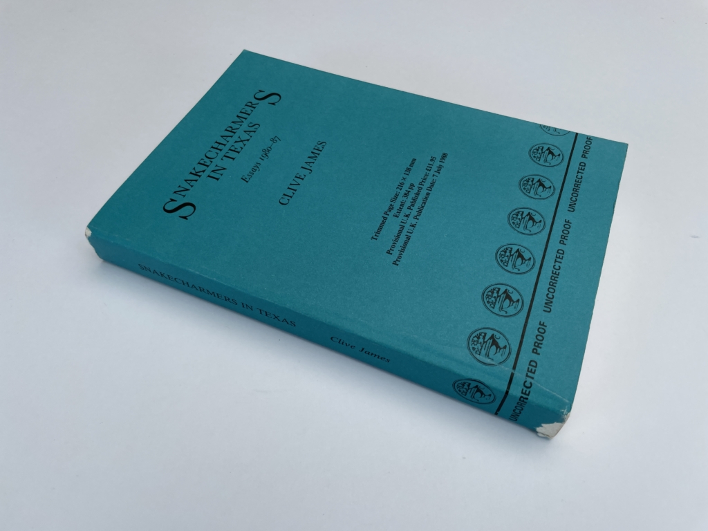 clive james snakecharmers in texas proof3