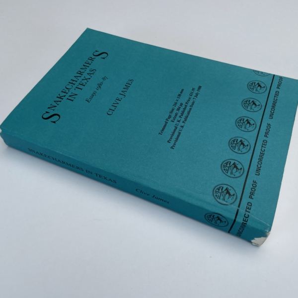 clive james snakecharmers in texas proof3