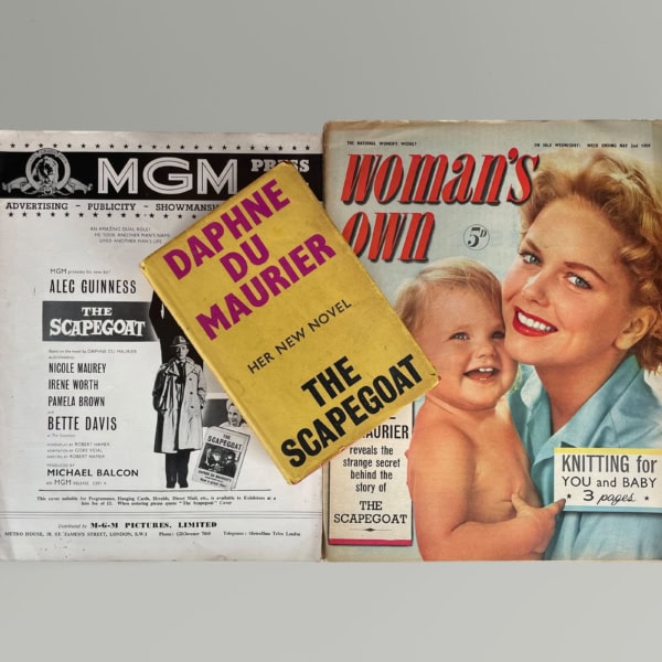 daphne du maurier the scapegoat first with promo articles 1