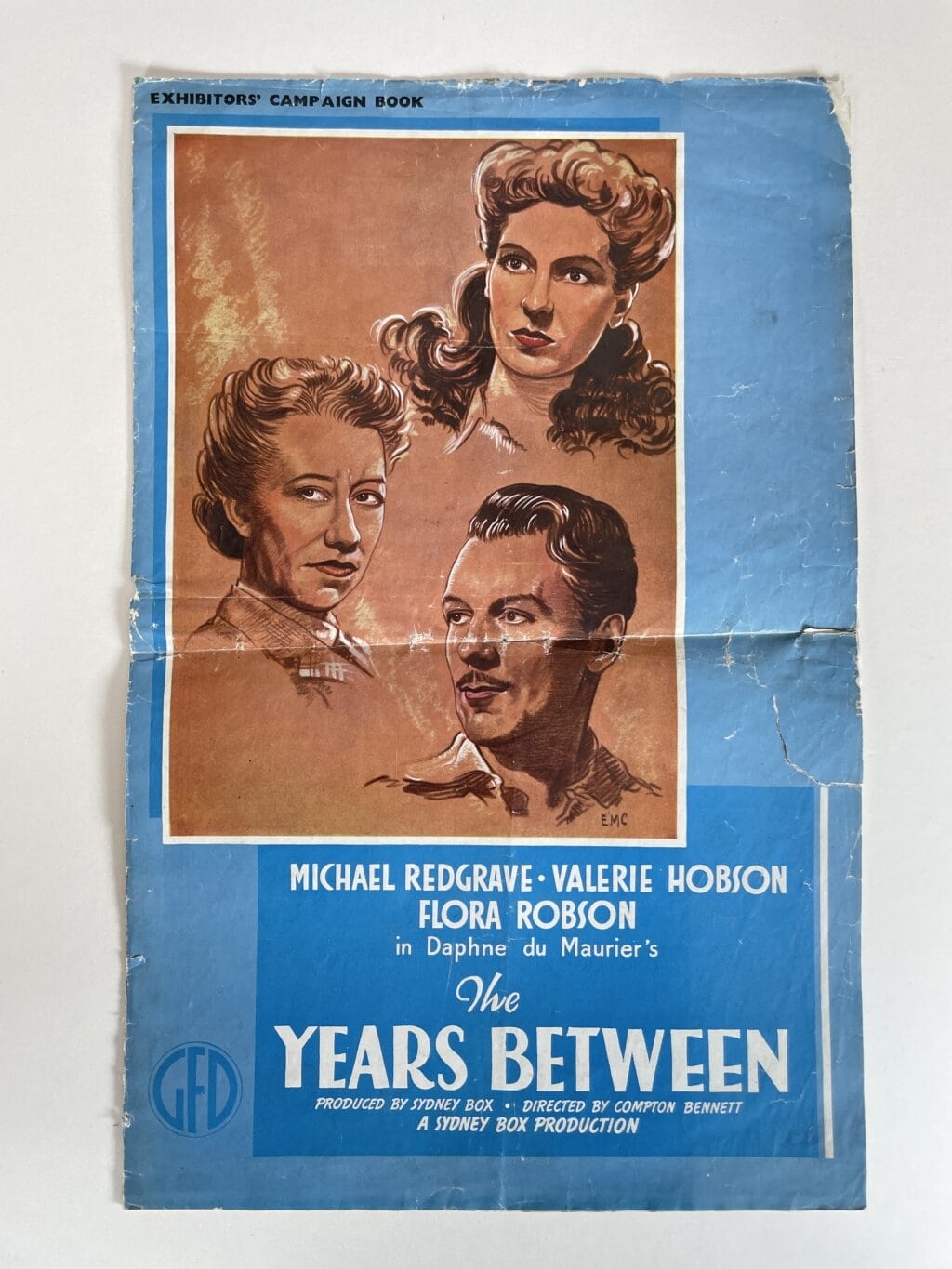 daphne du maurier the years between first with poster 2
