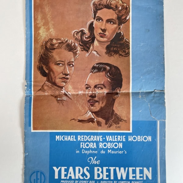daphne du maurier the years between first with poster 2