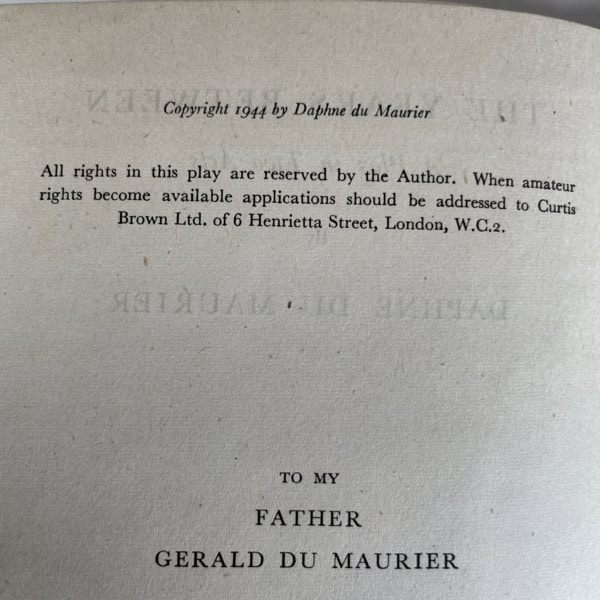 daphne du maurier the years between first with poster 3