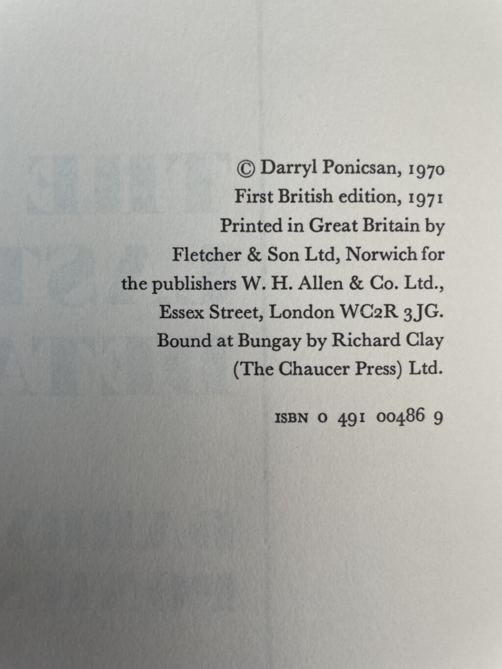 darryl ponicsan the last detail first ed2