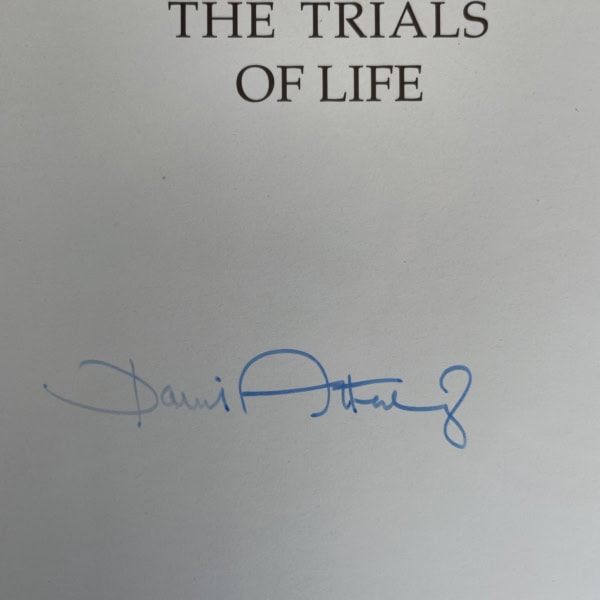 davod attenborough the life trilogy signed4
