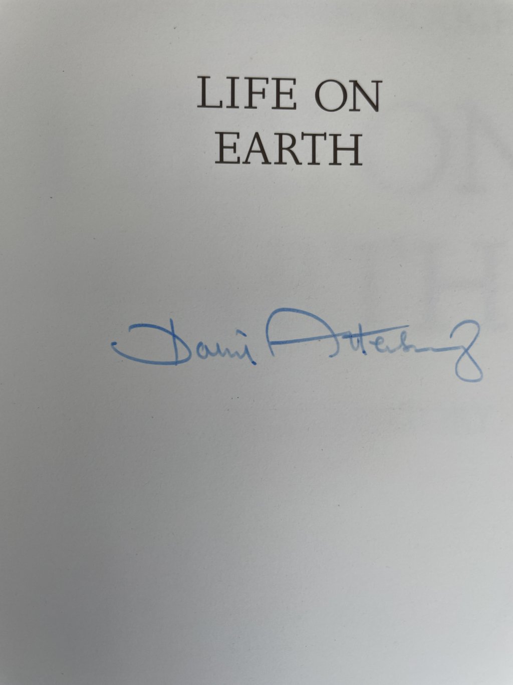 davod attenborough the life trilogy signed5