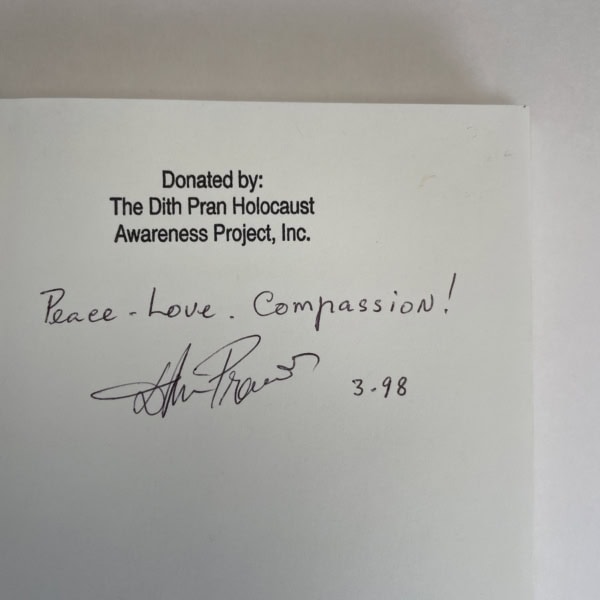 dith pran children of the cambodian killing fields signed first2