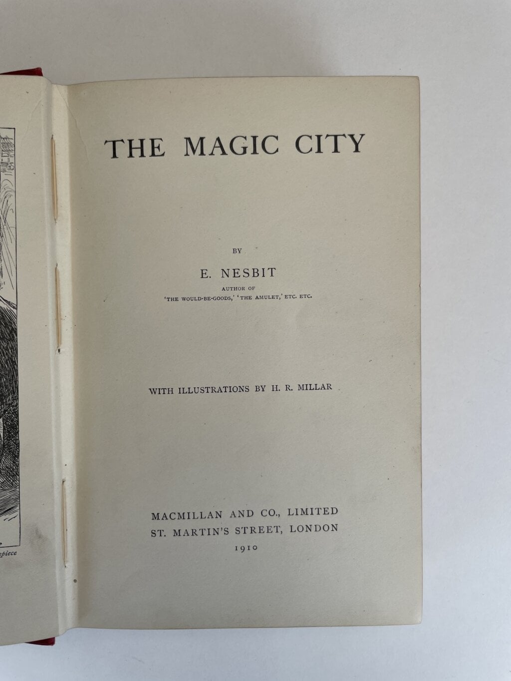 e nesbit the magic city first ed2