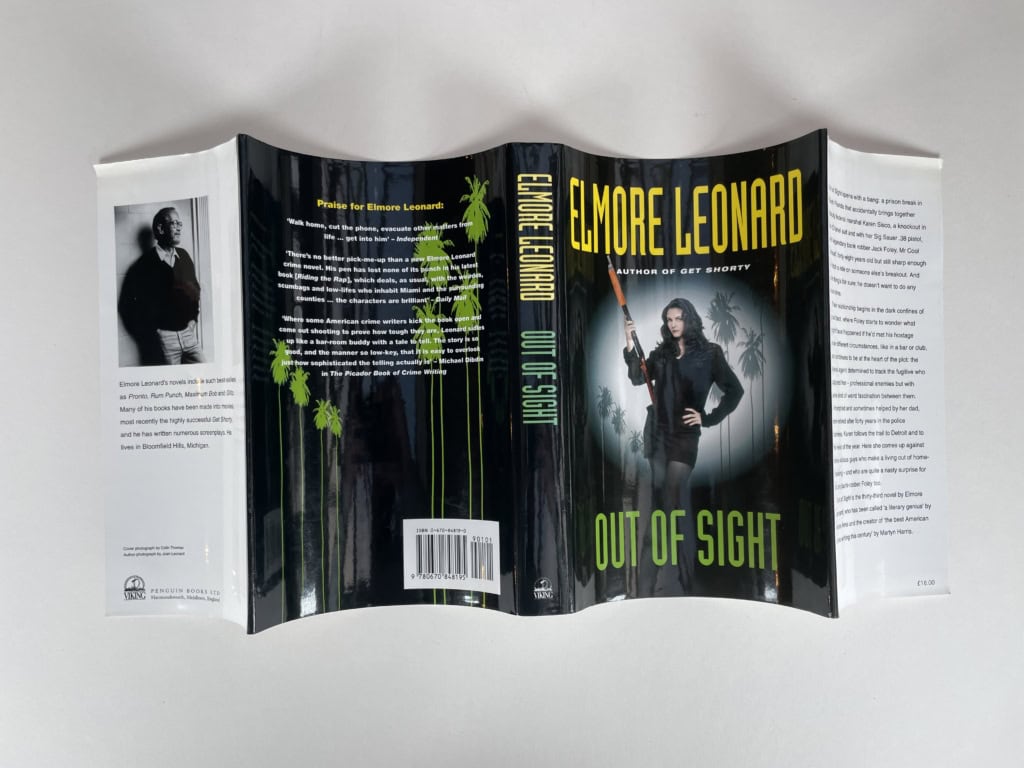 elmore leonard out of sight first edition4