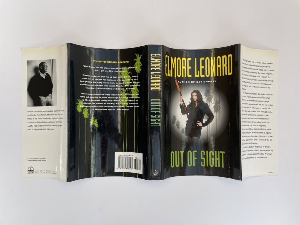 elmore leonard out of sight first edituon4