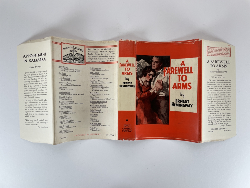 ernest hemingway a farewell to arms first 5