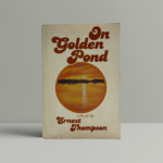 ernest thompson on golden oond signed first ed1