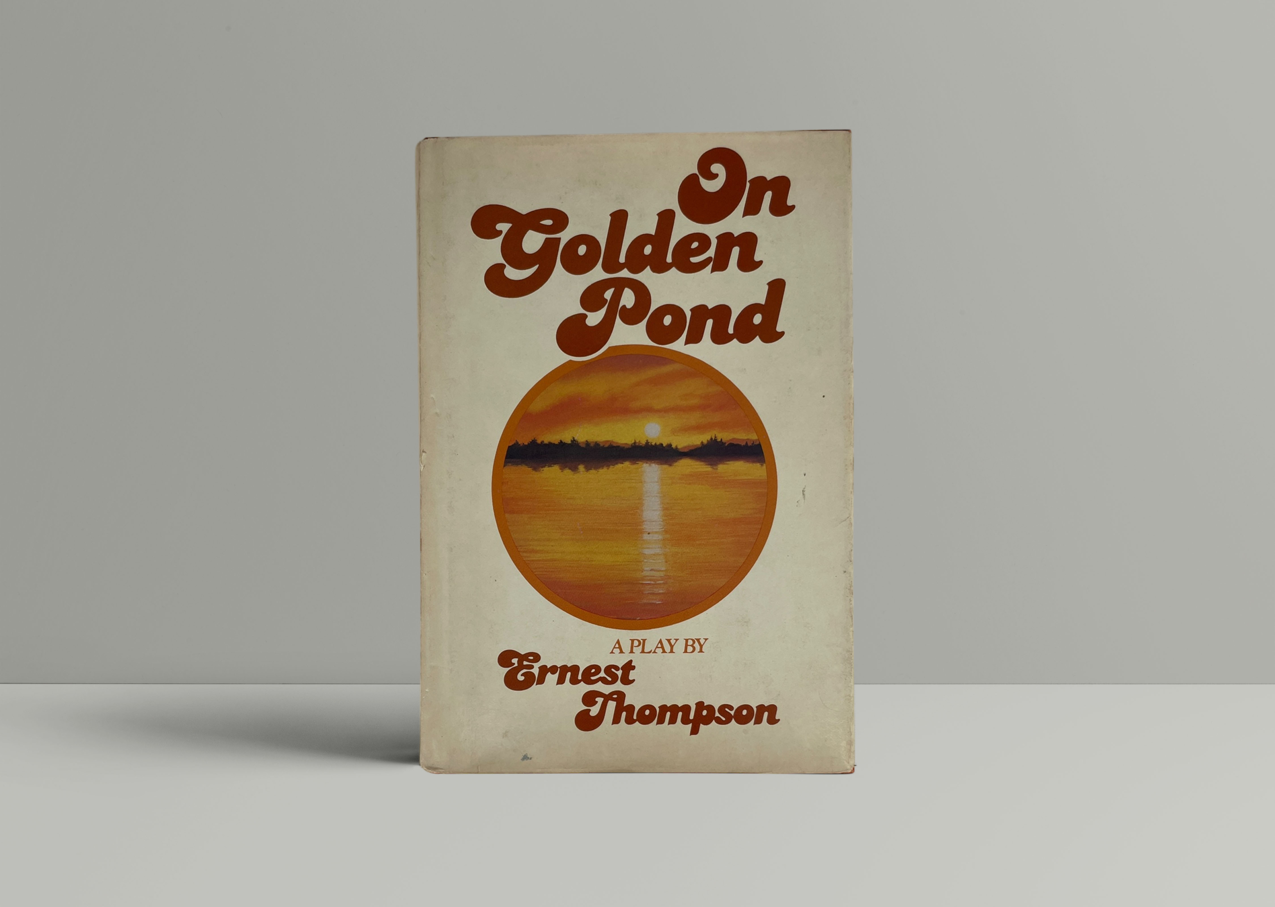 ernest thompson on golden oond signed first ed1