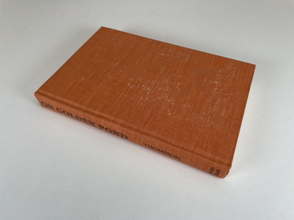 ernest thompson on golden oond signed first ed4