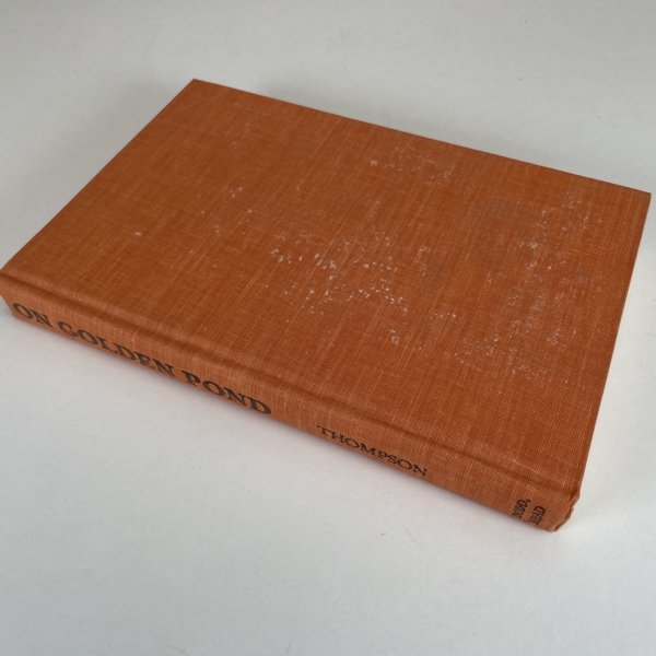 ernest thompson on golden oond signed first ed4