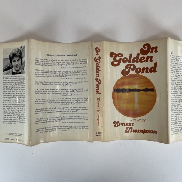 ernest thompson on golden oond signed first ed5