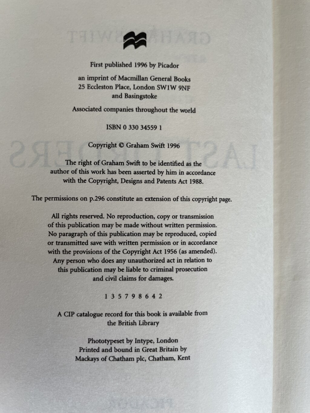 graham swift last orders first edi2