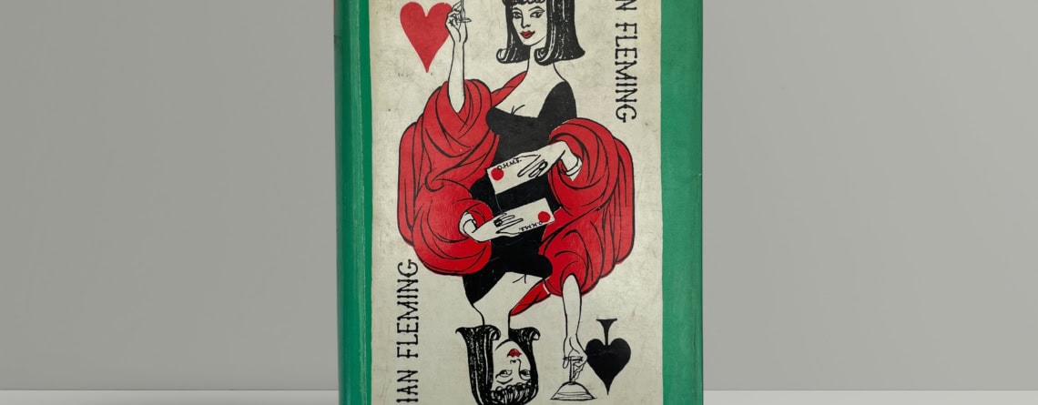 ian fleming casino royale playing card wrapper 1