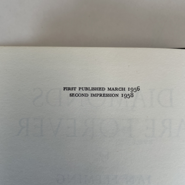 ian fleming diamonds are forever signed 3